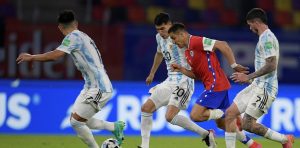 Chile empata con Argentina
